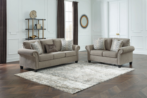 Shewsbury Pewter 2 Pc. Sofa, Loveseat Shewsbury Pewter 2 Pc. Sofa, Loveseat