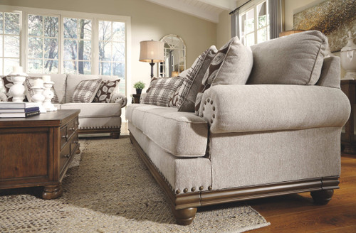 The Harleson Wheat Sofa, Loveseat, Chair And Half, Ottoman