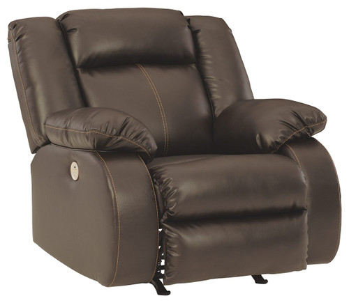 Denoron Chocolate Power Rocker Recliner