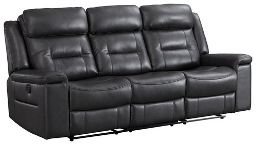 Mcadoo Charcoal Reclining Power Sofa