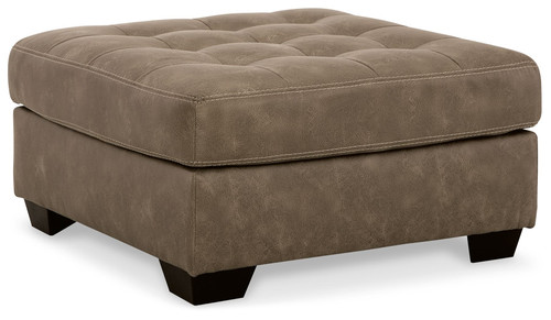 Keskin Sand Oversized Accent Ottoman