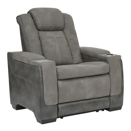 Next-gen Dark Gray Power Recliner/Adj Headrest Next-gen Dark Gray Power Recliner/Adj Headrest