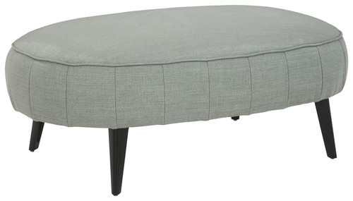 Hollyann Gray Oversized Accent Ottoman