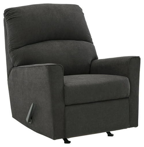 Lucina Charcoal Rocker Recliner