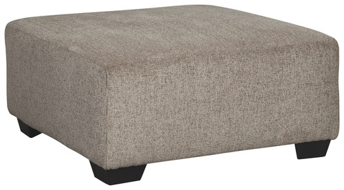 Ballinasloe Platinum Oversized Accent Ottoman