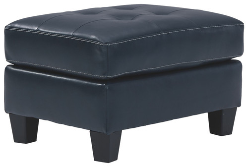 Altonbury Blue Ottoman