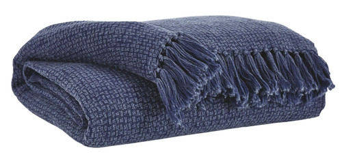 Yasmin Navy Throw