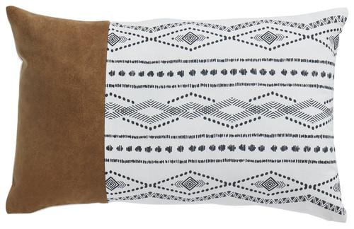 Lanston Caramel / Black / White Pillow