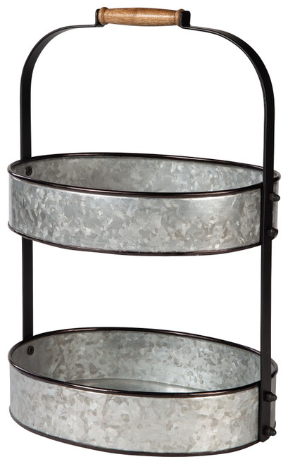 Estela Gray / Black Tray