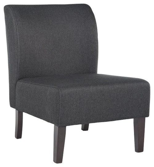 Triptis Charcoal Gray Accent Chair