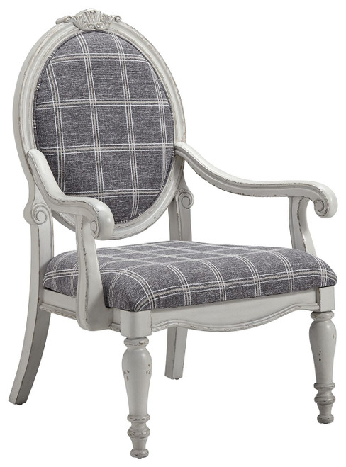 Kornelia Charcoal Accent Chair