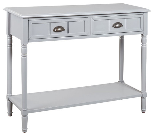 Goverton Gray Console Sofa Table