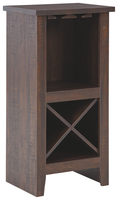 Turnley Brown Wine Cabinet