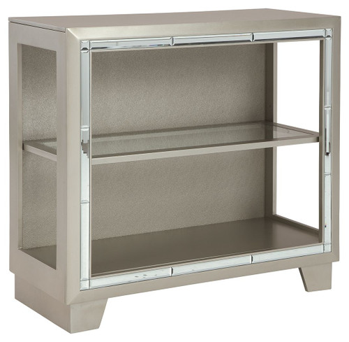 Chaseton Metallic Gray Accent Cabinet
