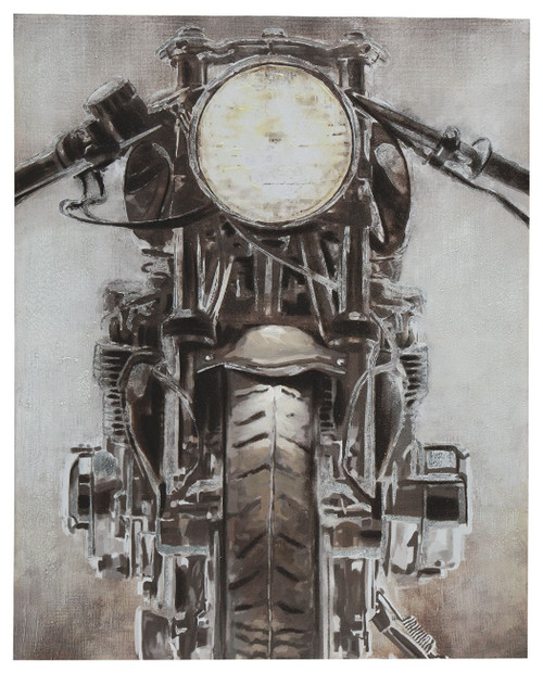 Jaimin Gray / White/brown Wall Art