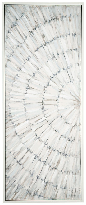 Daxonport Gray / Taupe Wall Art Arched