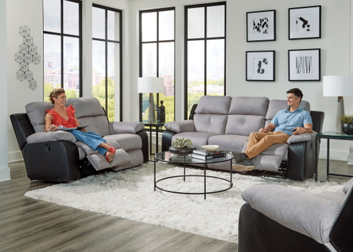 Felix - Swivel Glider Recliner - Pearl Silver (11405-1152/08-1953/38)