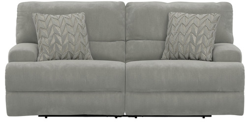 Renaldo - Power Lay Flat Sofa With Zero Gravity - Stone (61281-1816/28-2371/28)