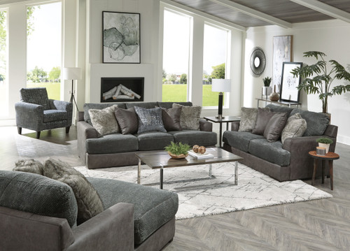 Boulevard - Sofa - Graphite (333903-1643/38-1644/38)