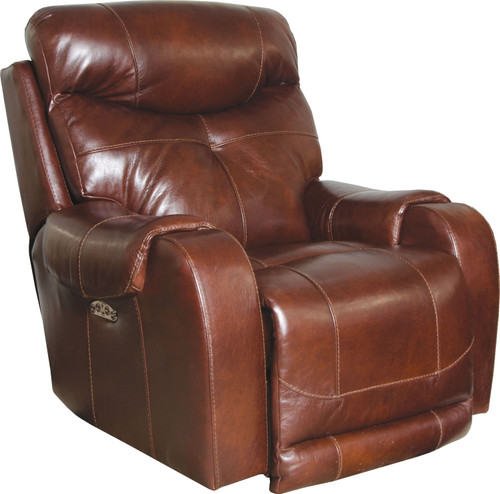 Venice - Power Headrest Lay Flat Recliner - Chocolate (647697-1283/09-3083/09)