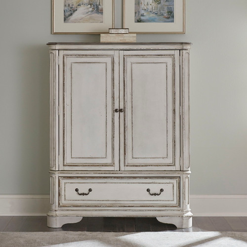 Magnolia Manor - Door Chest - White (244-BR42)