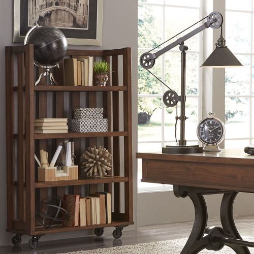 Arlington House - Open Bookcase - Dark Brown (411-HO201)