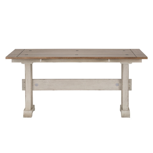Farmhouse Reimagined - Flip Lid Sofa Table - White (652-OT1031)