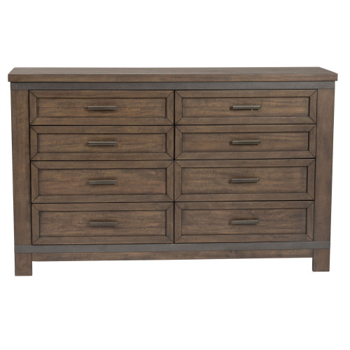 Thornwood Hills - 8 Drawer Dresser - Dark Gray (759-BR31)