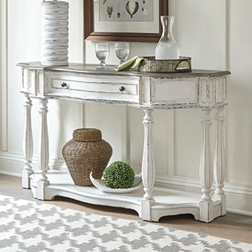 Magnolia Manor - Hall Console Table - White (244-AT2001)