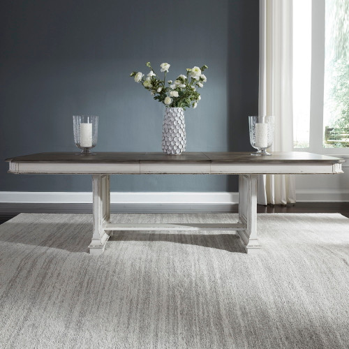 Abbey Park - Trestle Table Base - White (520-P4298)