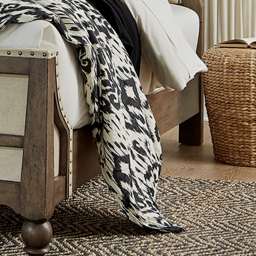 Americana Farmhouse - Shelter Bed Rails - Light Brown (615-BR91)