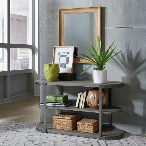 Modern View - Sofa Table Base - Dark Gray (960-OT1030B)