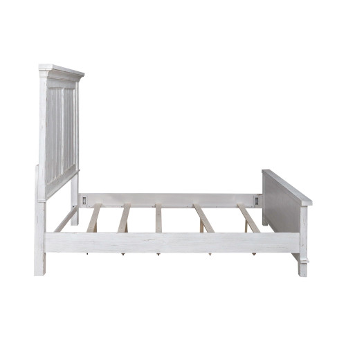 River Place - Poster/Mansion Bed Rails - White (237-BR90)