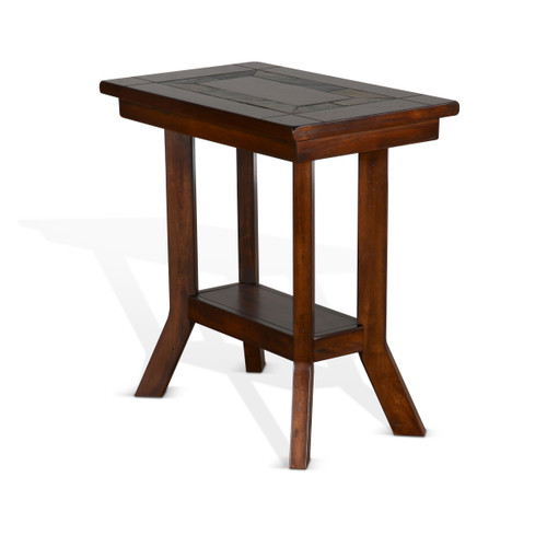 Santa Fe - Chair Side Table - Dark Chocolate (3175DC2-CS)