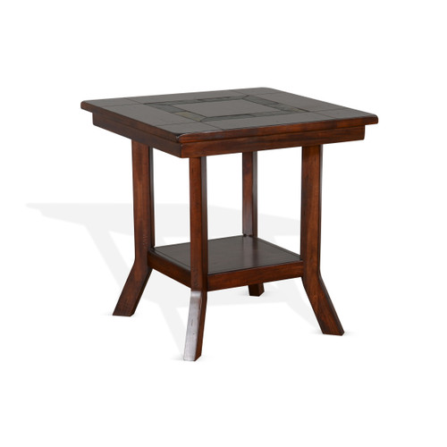 Santa Fe - End Table - Dark Chocolate (3175DC2-E)