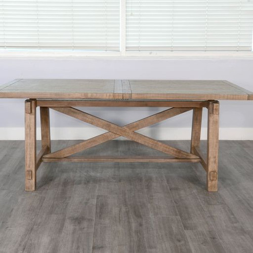 Vivian - Rectangular Extension Table - Light Brown (1102DR)