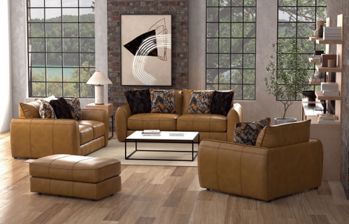 Corvara - Ottoman - Caramel (240610-1273/16-3073/16)