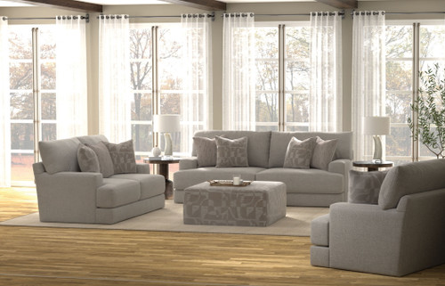 Zeke - Loveseat - Cloud (347002-1703/38-2504/38)