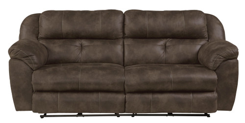 Ferrington - Power Lay Flat Reclining Sofa With Power Adjustable Headrest - Dusk (61891-1300/89)
