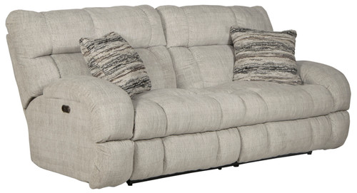 Ashland - Power Lay Flat Reclining Sofa - Buff (63591-1934/16-2317/48)