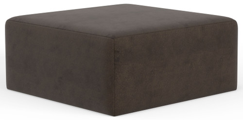 Eagan - Cocktail Ottoman - Chocolate (230312-1847/09)