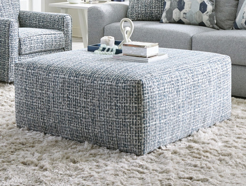 Hooten - Cocktail Ottoman - Caspian (328812-2079/43)