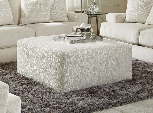 Lamar - Cocktail Ottoman - Cream (409812-2266/06)