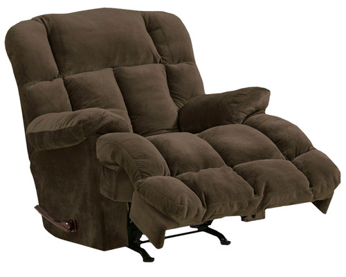 Cloud 12 - Power Chaise Rocker Recliner - Chocolate (65412-2334/09)