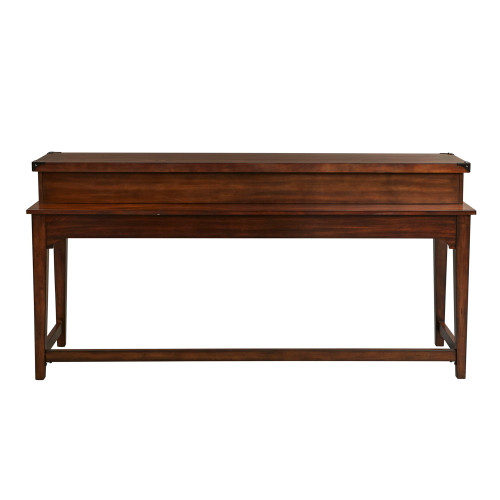 Aspen Skies - Console Bar Table - Dark Brown (316-OT7436)