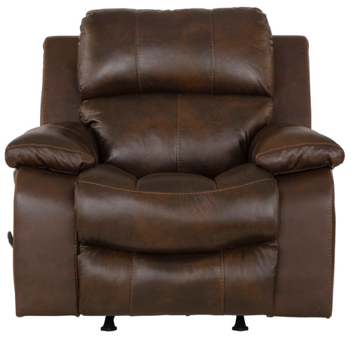 Positano - Top Grain Italian Leather Rocker Recliner - Cocoa (49902-1268/09-3068/09)