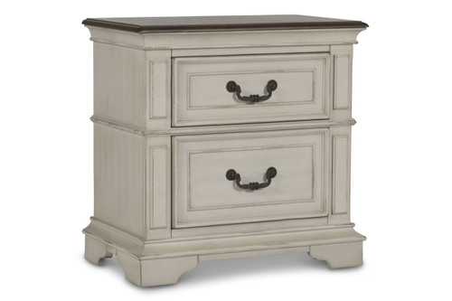 Anastasia - Nightstand - Antique White (B1731-040)