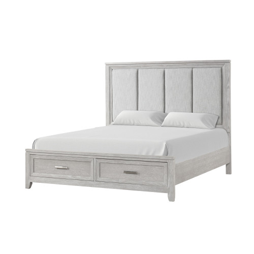 Fiona - 6/6 - 6/0 Eastern King / Western King Headboard - Mist Gray (B2442-110) Fiona - 6/6 - 6/0 Eastern King / Western King Headboard - Mist Gray (B2442-110)