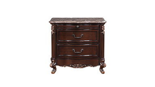 Constantine - Nightstand With Marble Top - Cherry (B532-040)