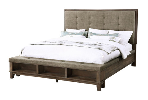 Cagney - 6/0 California King Side Rails - Gray (B594G-230) Cagney - 6/0 California King Side Rails - Gray (B594G-230)